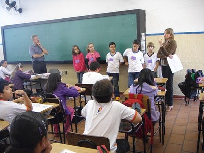 Conscientização da Patrulha do Meio Ambiente