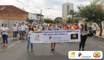 INB realiza caminhada comemorativa pelos 100 anos