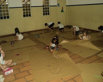 Mapa do corpo - 2º ano B (tarde)